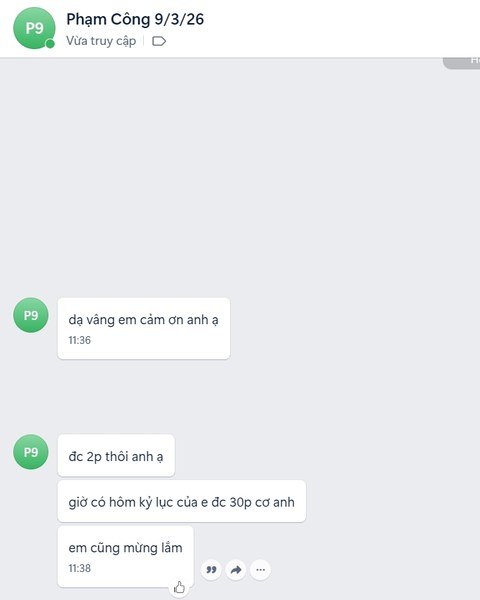 Feedback Zalo học viên 3