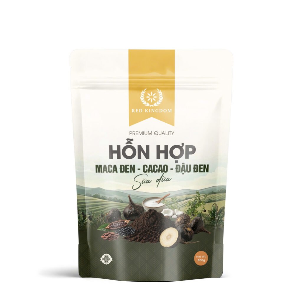 Combo Maca Cacao Đậu Đen The Care